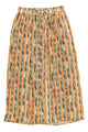 Long skirt | Sand w/ stripes