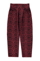 Trousers | Raspberry w/ snake print