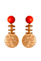 Earrings Circle Pendants