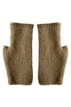 Fingerless Gloves | Brown
