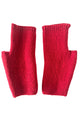 Fingerless Gloves | Red