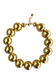 Necklace Balls, Golden