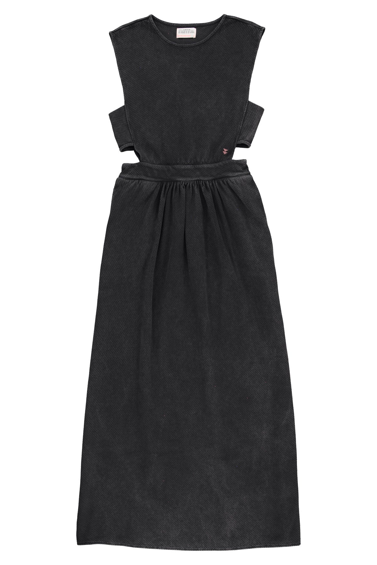 Long dress | Washed black