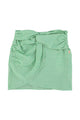 Short skirt | Green & ecru checkered