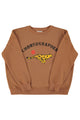 Sweatshirt | Brown w/ "choreographer" print