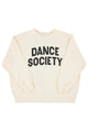 Sweatshirt | Ecru w/ "dance society" print
