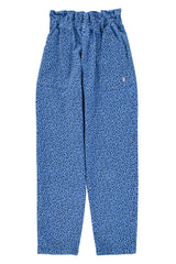 Trousers | Blue w/ animal print