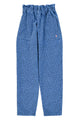 Trousers | Blue w/ animal print