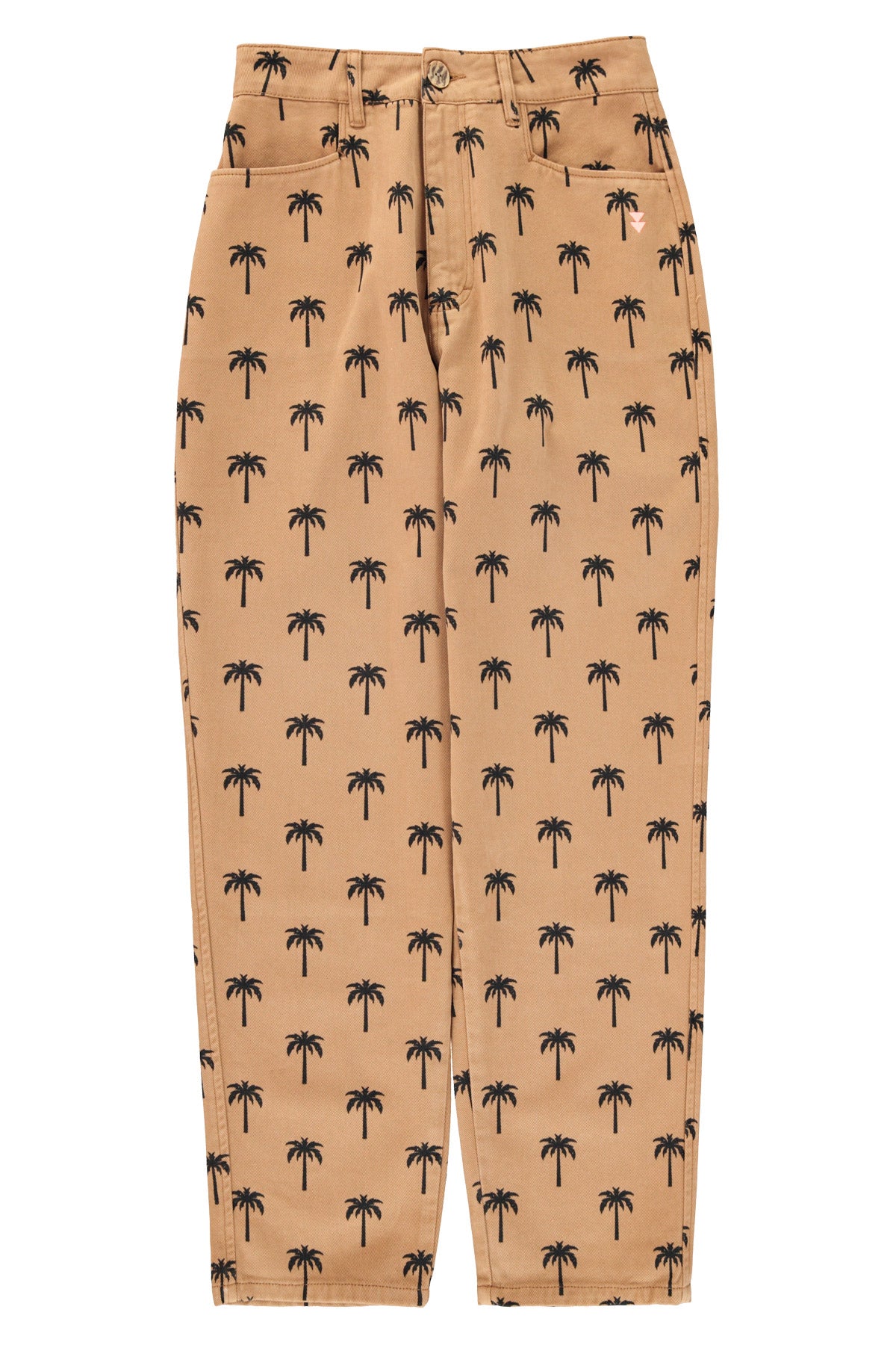 Trousers | Brown w/  palm trees
