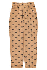 Trousers | Brown w/  palm trees