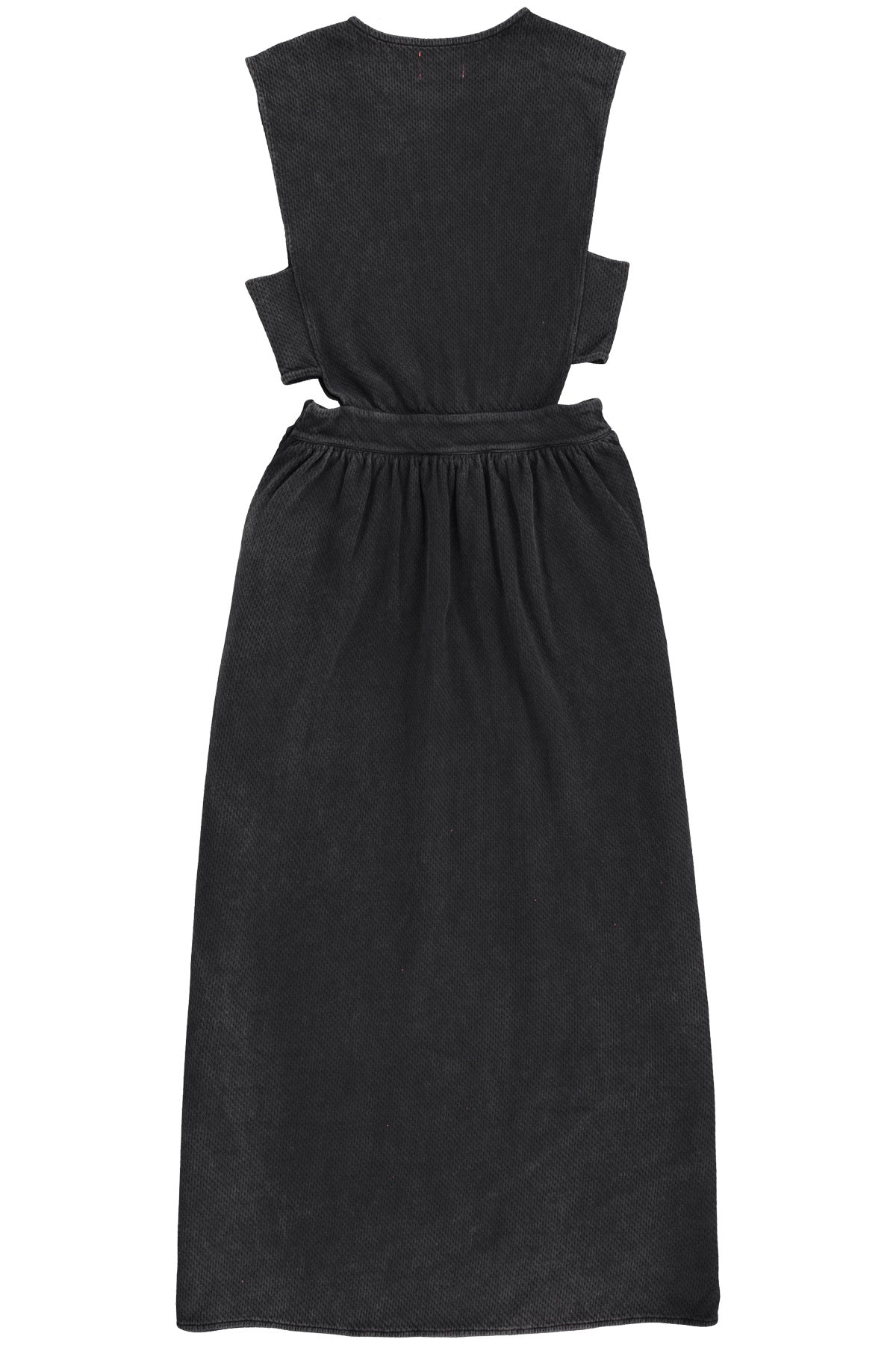 Long dress | Washed black