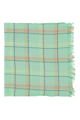 Scarf | Green checkered