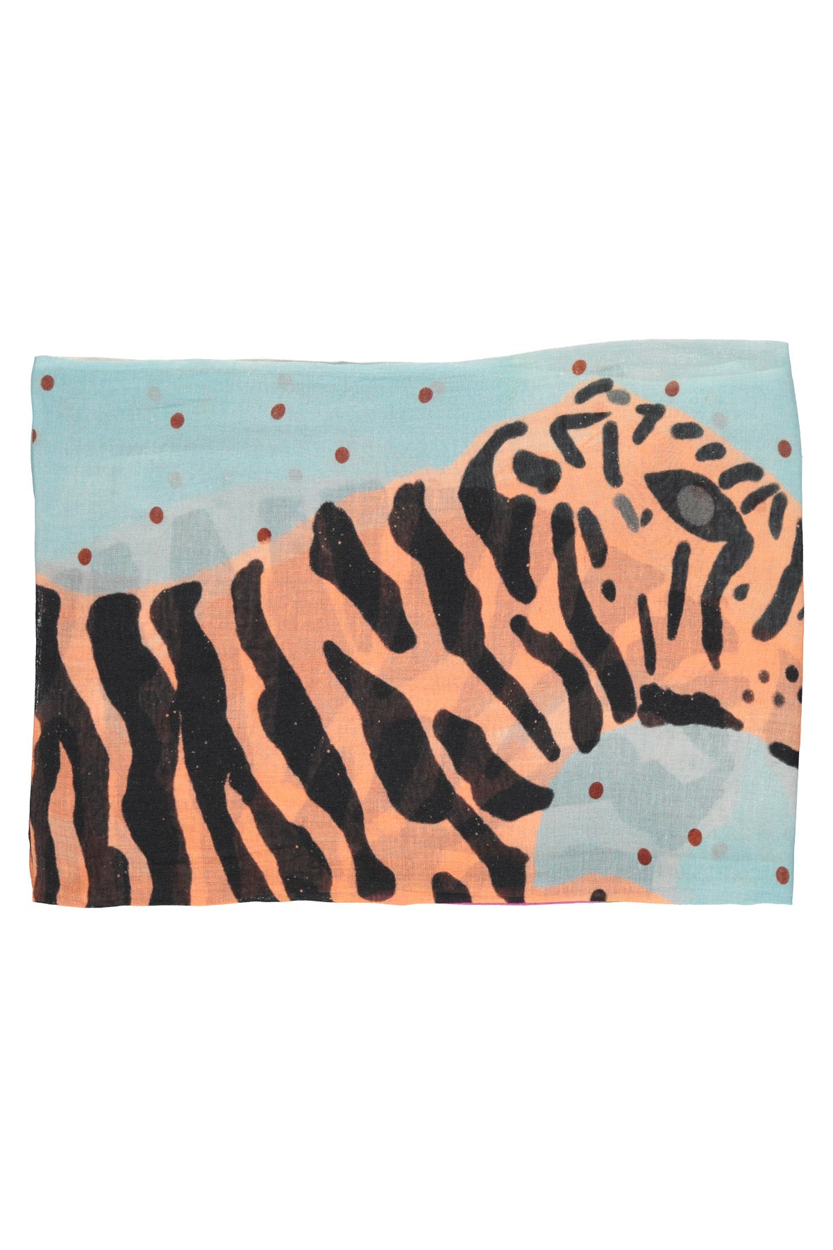 Scarf | Multicolor w/ black tiger