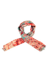 Scarf | Red multicolor
