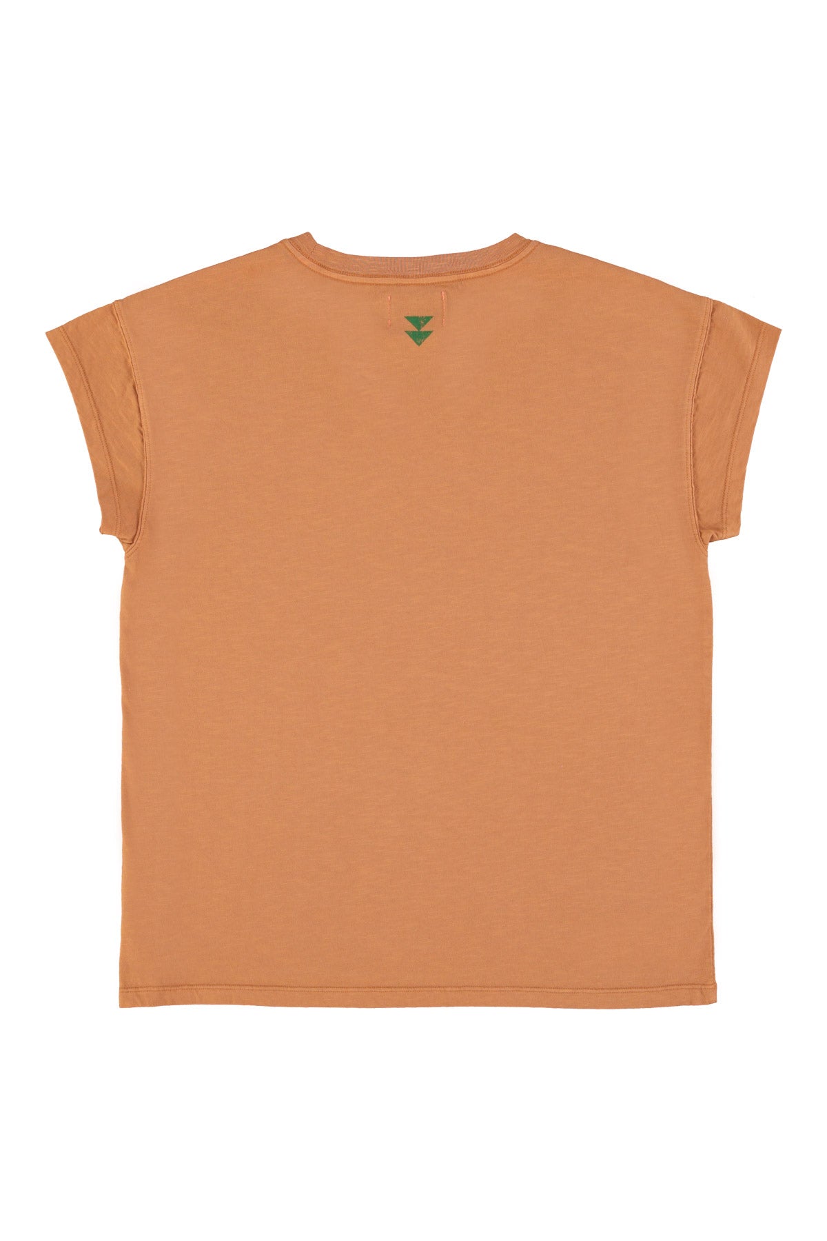 Short sleeve t-shirt | Terracotta w/ "dance at the kellerman" print