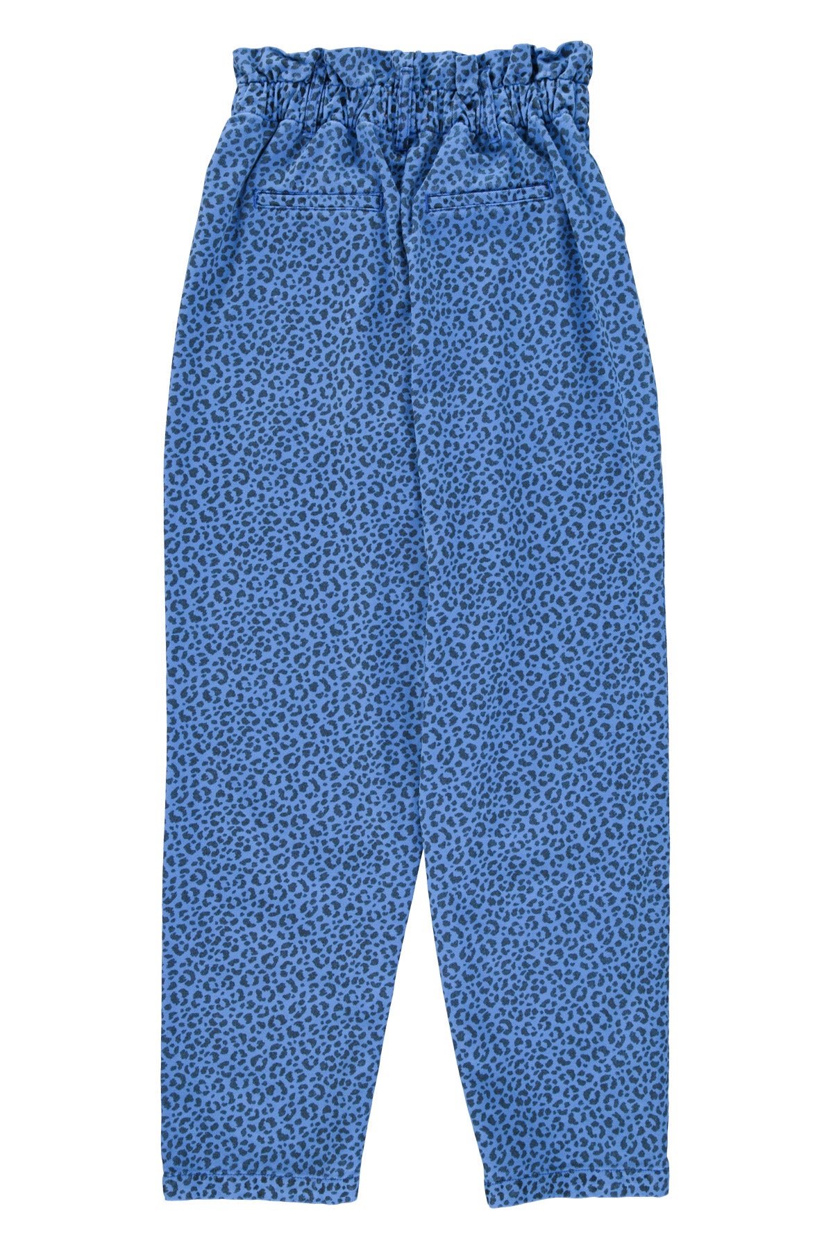 Trousers | Blue w/ animal print