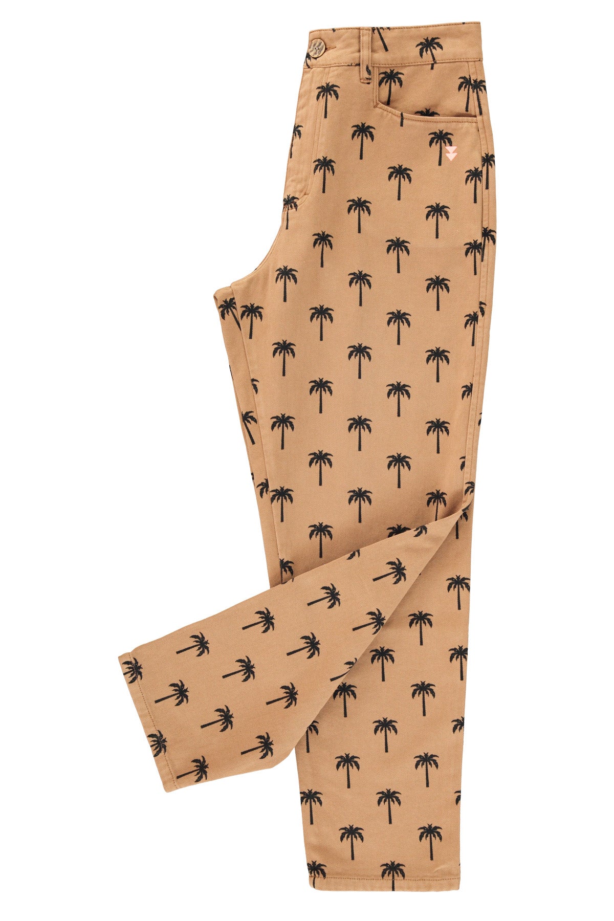 Trousers | Brown w/  palm trees