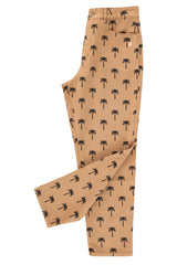 Trousers | Brown w/  palm trees