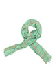 Scarf | Green checkered