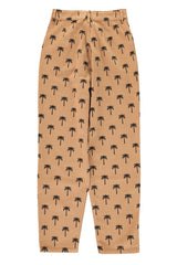 Trousers | Brown w/  palm trees