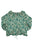 Blouse | Green w/ flowers