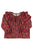 Blouse | Pink & red floral print