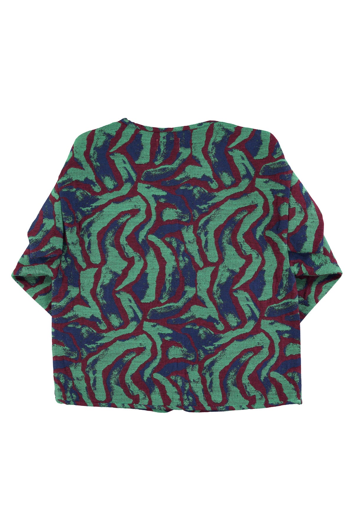 Jacket | Multicolor pattern (green)