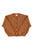 Knitted soft cardigan | Brown