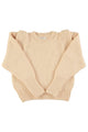 Knitted soft sweater | Ecru
