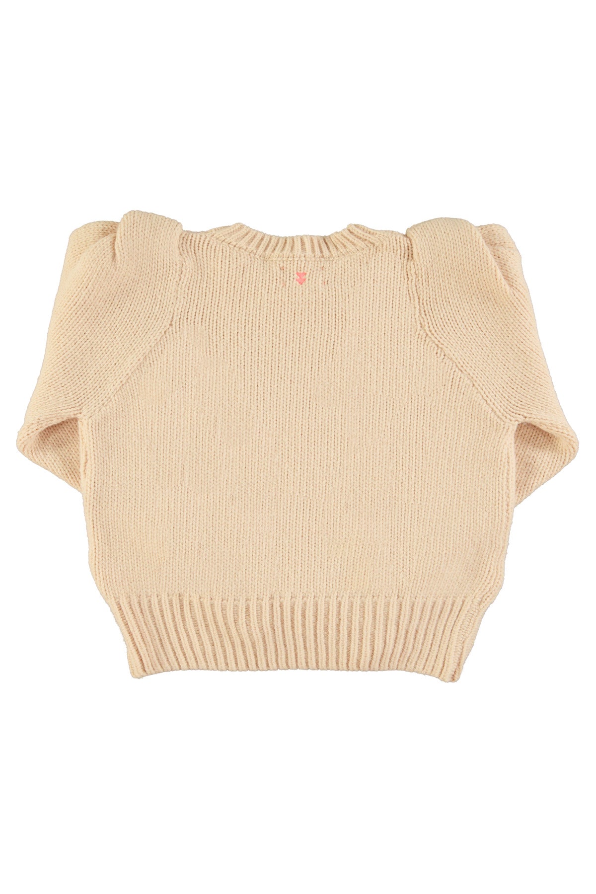Knitted soft sweater | Ecru