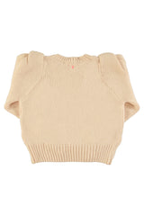 Knitted soft sweater | Ecru