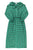 Long dress w/ collar | Green checkered