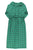 Long dress w/ collar | Green checkered