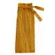 Long wrap skirt | Mustard