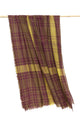 Wool Echarpe | Checkered Khaki