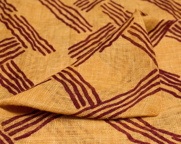 Scarf/Pareo | Orange Braid