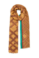 Scarf/Pareo | Orange Braid