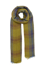 Scarf/Pareo | Pistachio Checkered