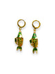 Earring fishes | green