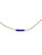 Short necklace w/ beads | blue