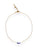 Short necklace w/ beads | blue