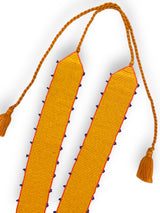Necklace/belt glass beads | peach & pink