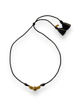 Necklace eagle | black cord