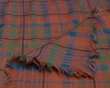 Wool Echarpe | Checkered Orange