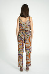 Top w/ straps | Multicolor snakes