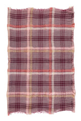 Scarf | Bordeaux checkered
