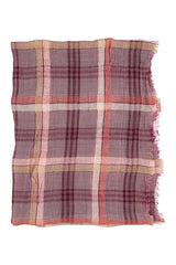Scarf | Bordeaux checkered