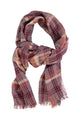 Scarf | Bordeaux checkered