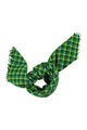 Scarf | Green checkered