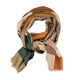 Scarf | Green geometric shapes